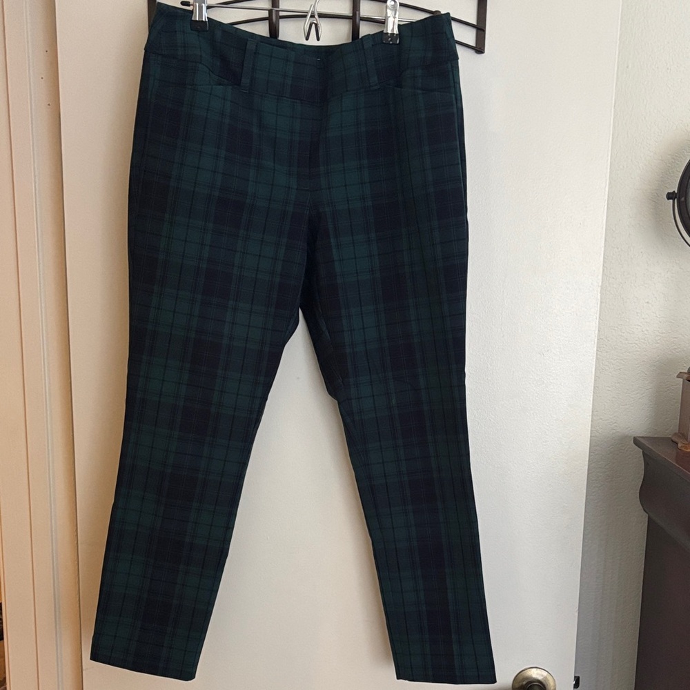 Loft Plaid Trousers